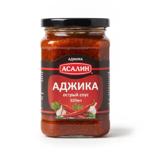 Аджика острый соус "Асалин" 320мл