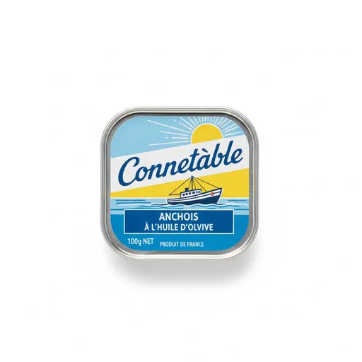 Анчоус в оливковом масле "Connetable" ж/б 100 г